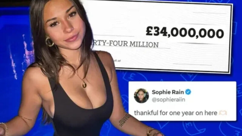 FOTO/ Fiton 34 mln paund në vit, pa bërë asgjë, njihuni me Sophia Rain, “fenomenen” e TikTok dhe YouTube