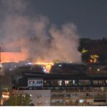 Zjarr në Çarshinë e Vjetër të Shkupit